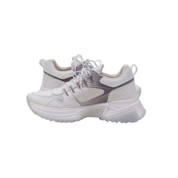 Louis Vuitton White Pulse Runaway Chunky Dad Sneakers Trainer Size 9.5LV US 10.5 - Picture 5 of 7